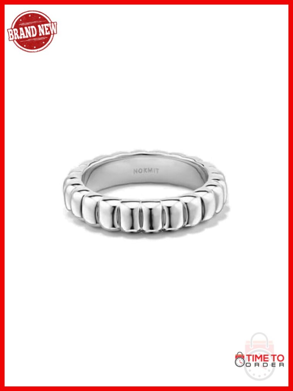 14K Gold Filled Chunky Statement Stackable Band Ring Women